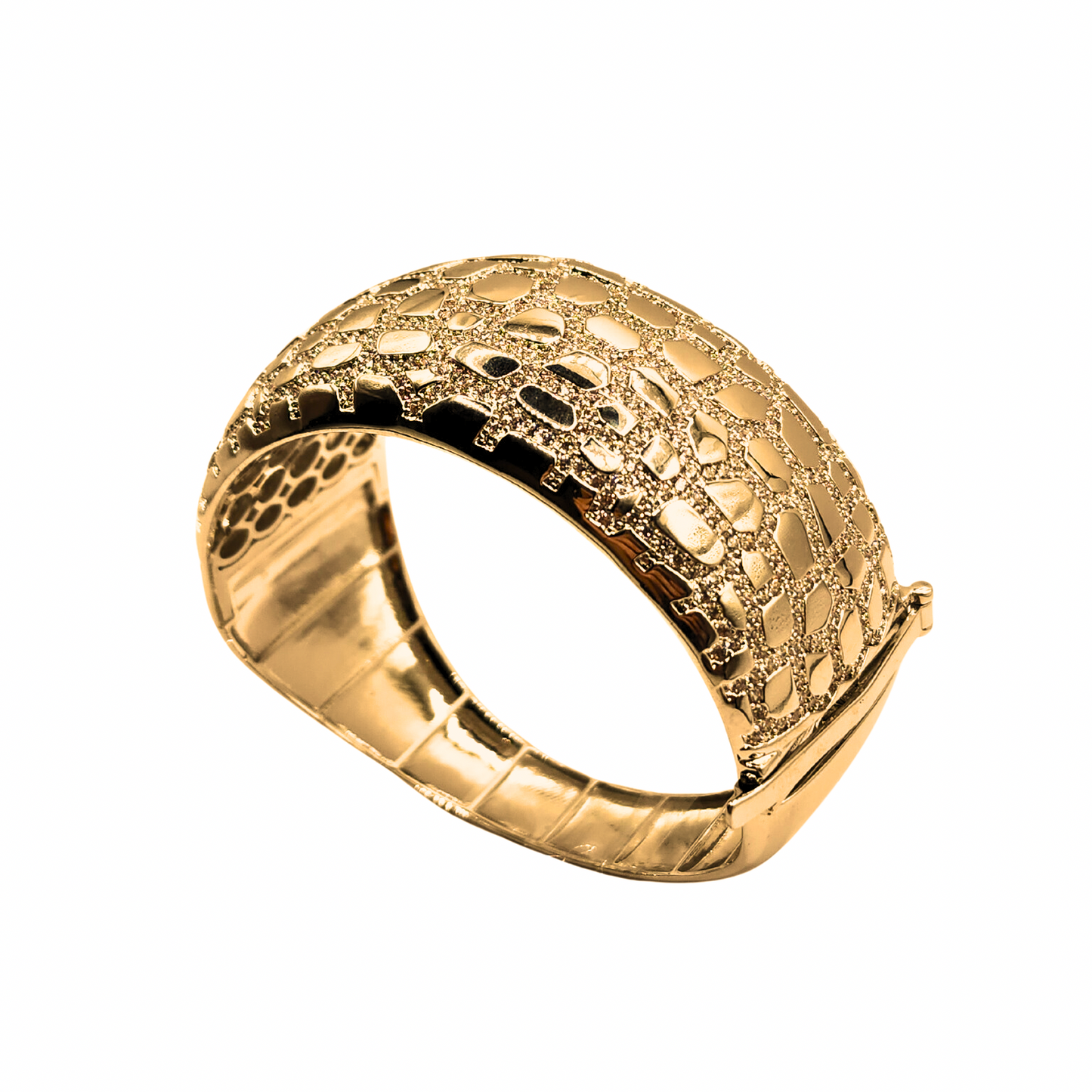 Pulseira Casco de Tartaruga Dourado