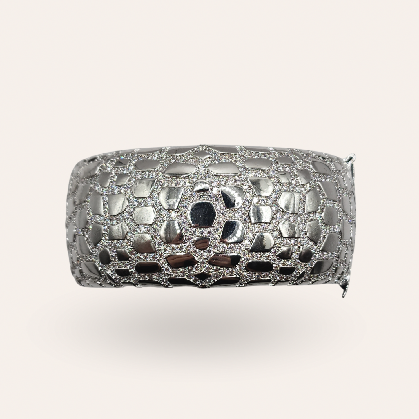 Pulseira Casco de Tartaruga Prata