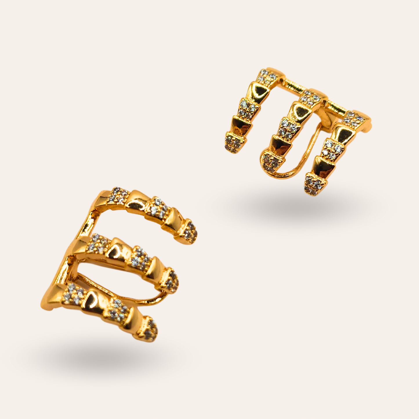 Piercing 3 Argolas Dourado